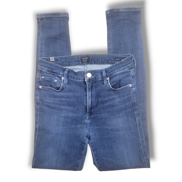 CITIZENS OF‎ HUMANITY - Rocket High Rise Stretchy Skinny Denim Medium Wash Jeans - Picture 5 of 7